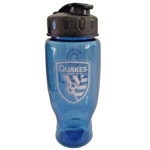 San Jose State University Quakes Blue Plastic Water Bottle
